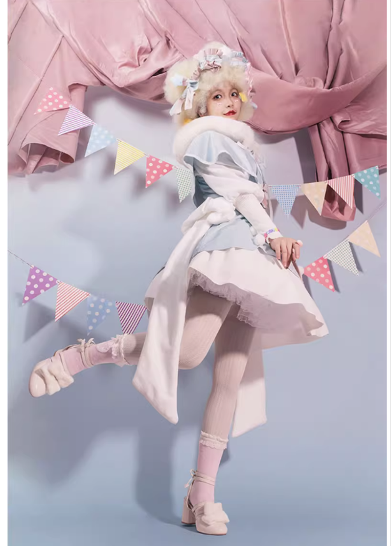 (Buyforme)Daydream Whisper~Plus Size Cute Sweet Making Wish Lolita JSK 21320:300748