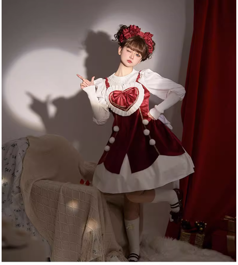 (Buyforme)Daydream Whisper~Plus Size Cute Sweet Making Wish Lolita JSK 21320:300728