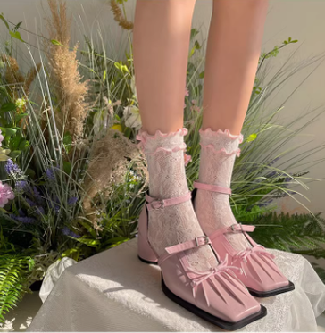 WAGUIR - Kawaii Lolita Thin Lace Socks