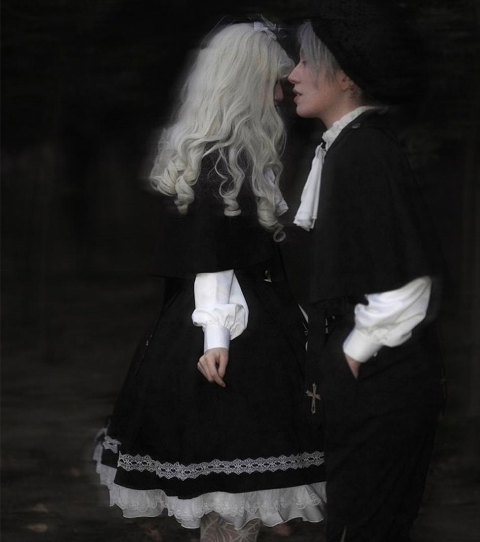 CastleToo~Holy Academy~Gothic Lolita Prince Skirt Set 4790:725596