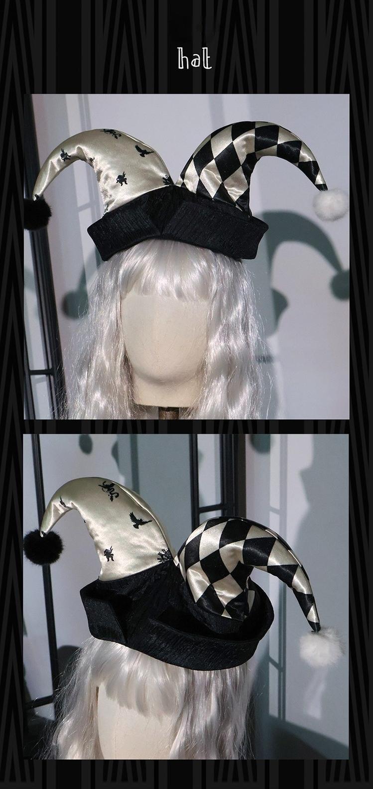 LizBird - Bizarre Toy Box - Halloween Gothic Lolita Skirt Suit Goth Shirt and Bloomers 41912:718734