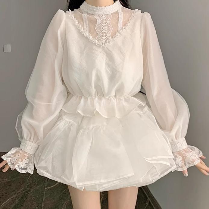 With PUJI~Love Poem~Classic Lolita Shawl 3-Color Versatile Spring Innerwear 34750:492276
