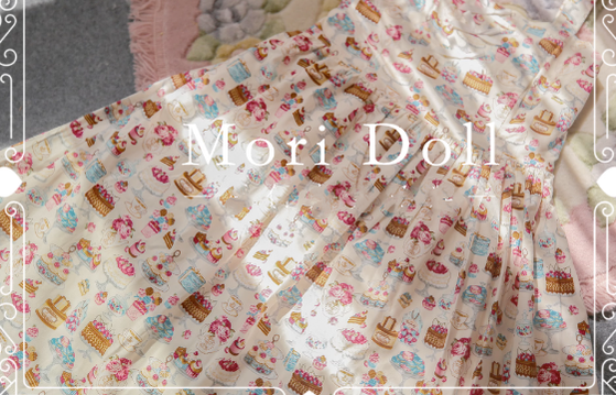 Mori Doll - Daily Lolita Colorful Patterns JSK Multicolors
