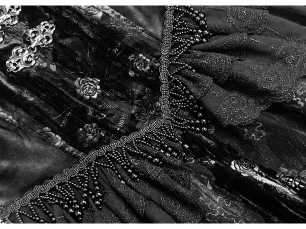 Blood Supply~Misty~Gothic Lolita Dress Black JSK Halloween 29696:357840