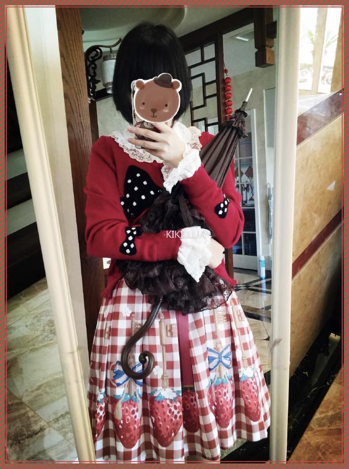 Whale Island - Laraine - Gorgeous Lolita Parasol Lace Umbrella Lolita Long Umbrella