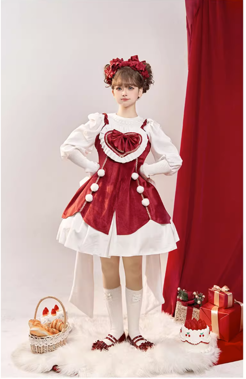 (Buyforme)Daydream Whisper~Plus Size Cute Sweet Making Wish Lolita JSK 21320:300738