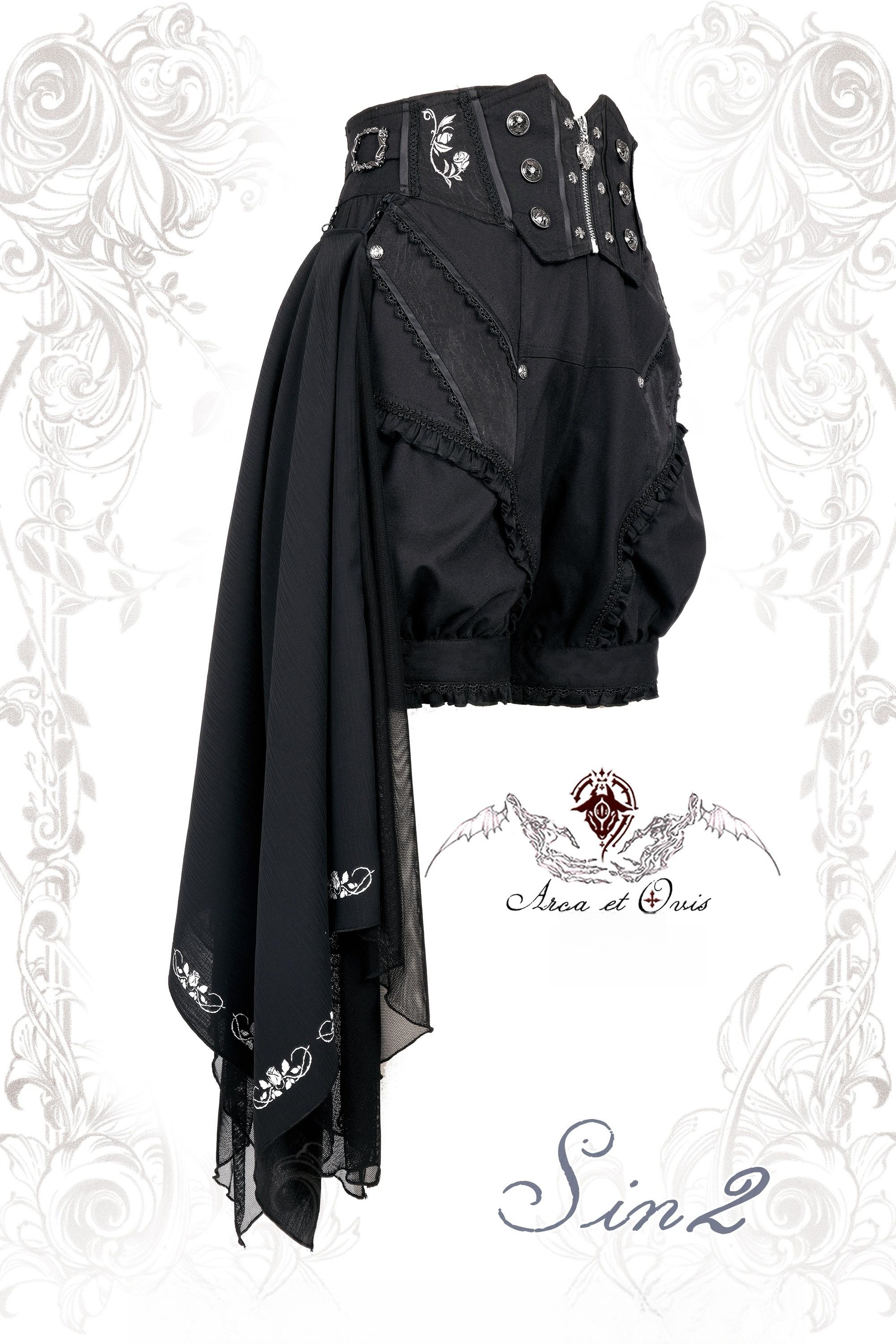 Arca et Ovis - Sin2 - Ouji Lolita Summer Shorts with Pockets/Side Trailing 43083:807580