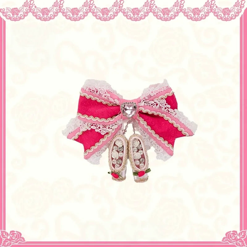 Jennifleur - IP Collab Sweet Lolita Hime Sleeve OP & Long JSK, Floral Accent (L M S XL XS) 45882:866321