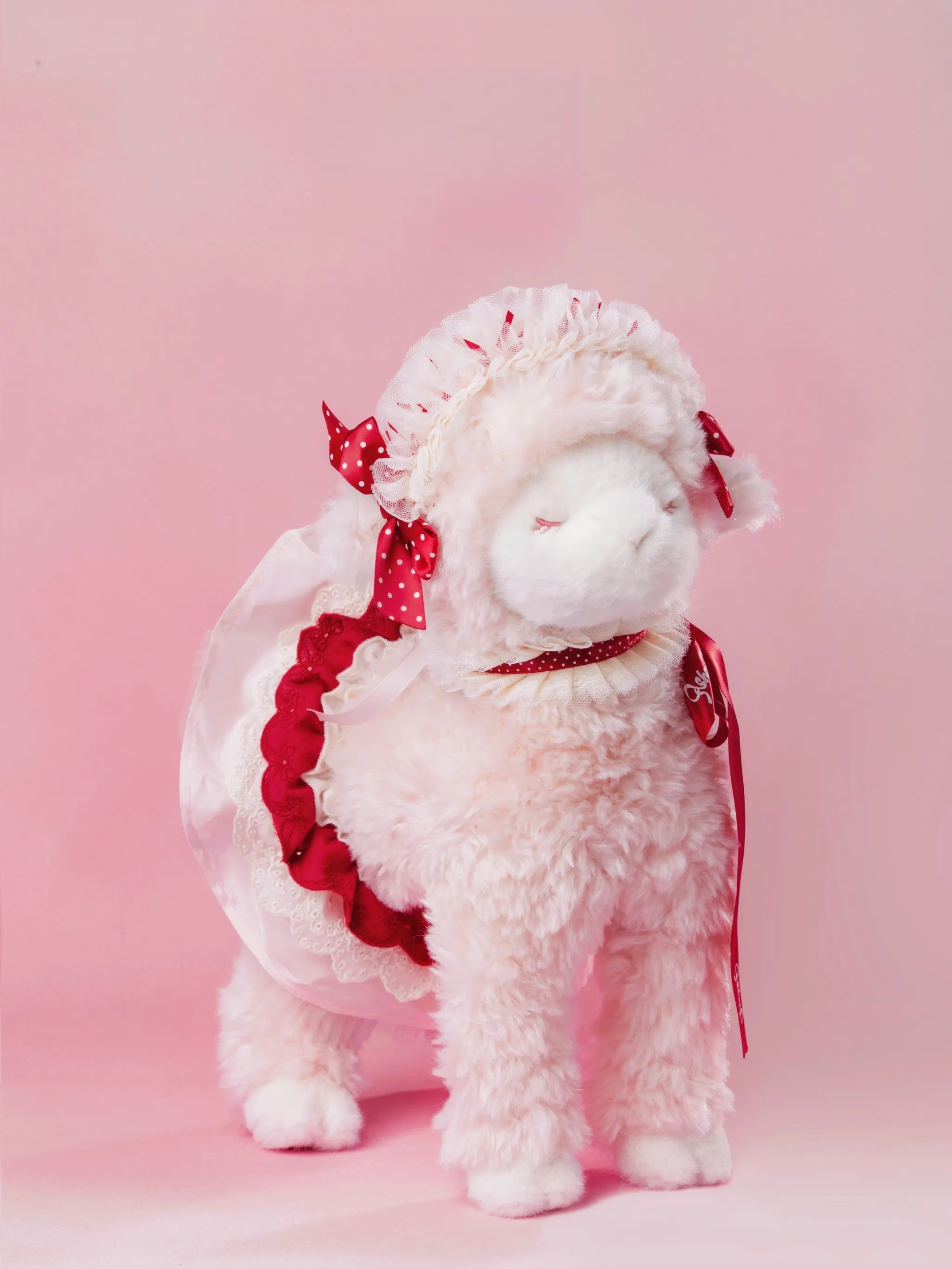 Sweet Lolita Lamb Plush Bag, Adjustable Bag Strap 45489:851552