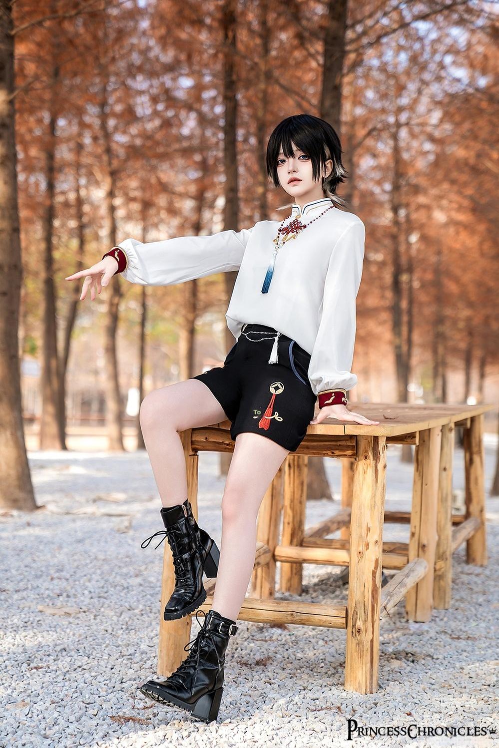 Princess Chronicles~Fortune and Treasure~Chinese Style Ouji Lolita Shorts Set with Cash Coins Details 42294:738019