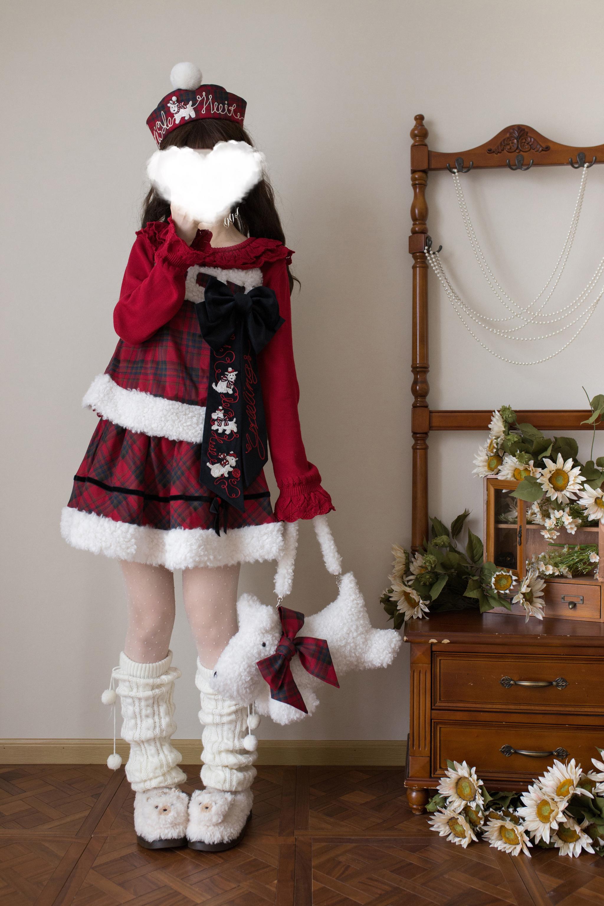 MIST - Nana - Sweet Lolita Sweater, Detachable Bow 44201:798390