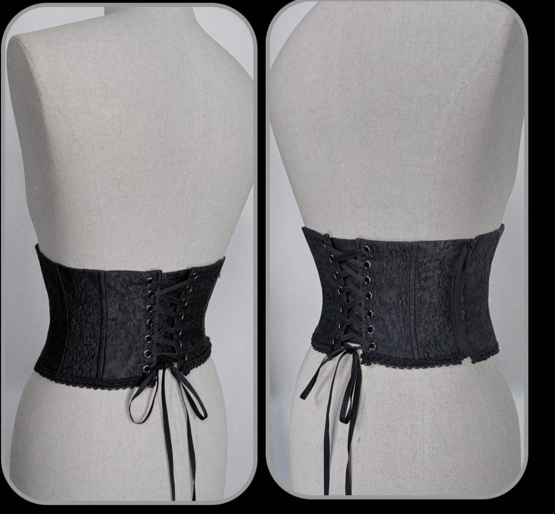 Susin Lolita - Bone-Eroded Butterfly - Gothic Lolita JSK & SK Set 44051:793355