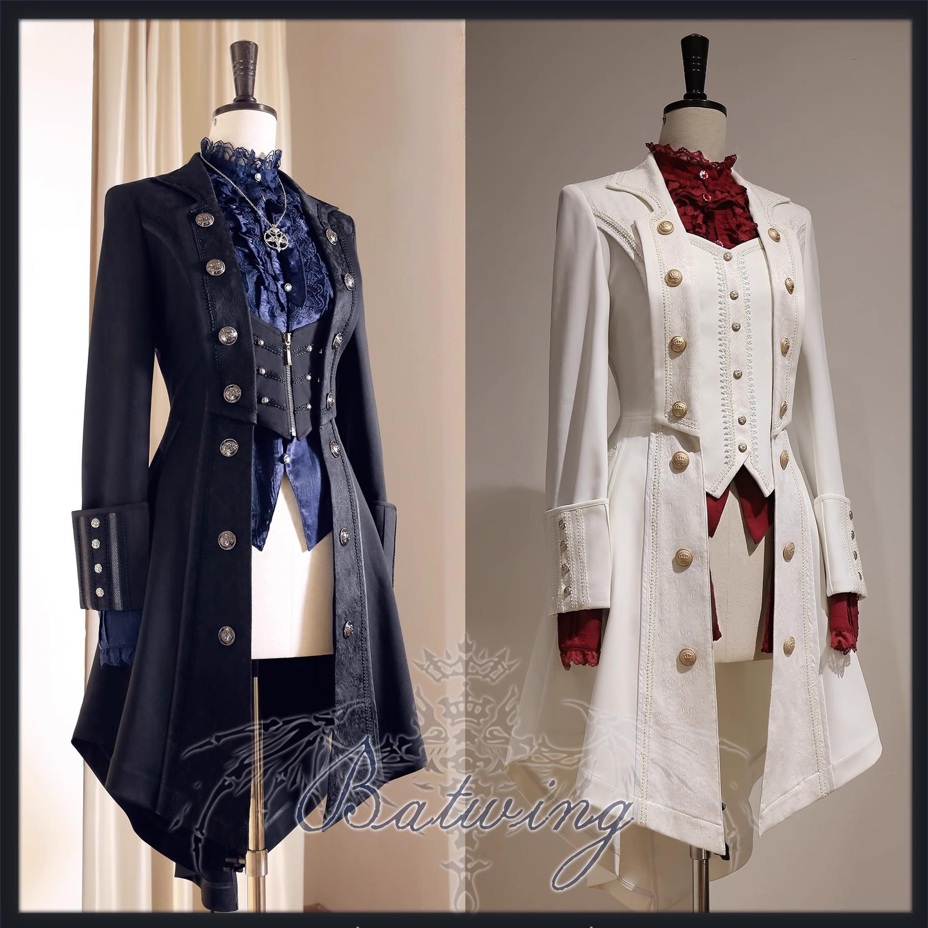 Batwing - Gothic Lolita Long Coat Ouji Lolita Windbreaker