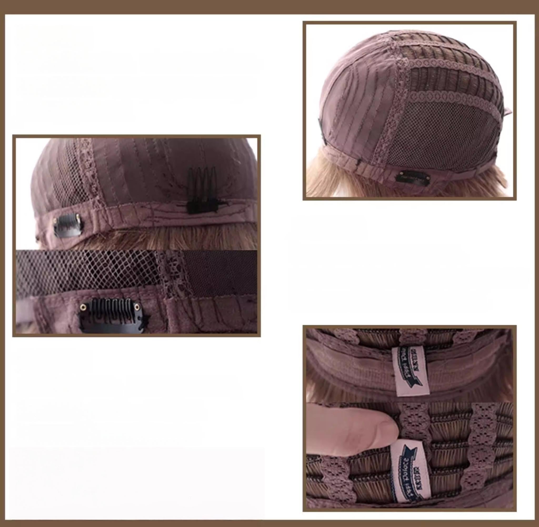 Gothic Lolita Short Wig, Detachable Curl Ponytails 44627:816278