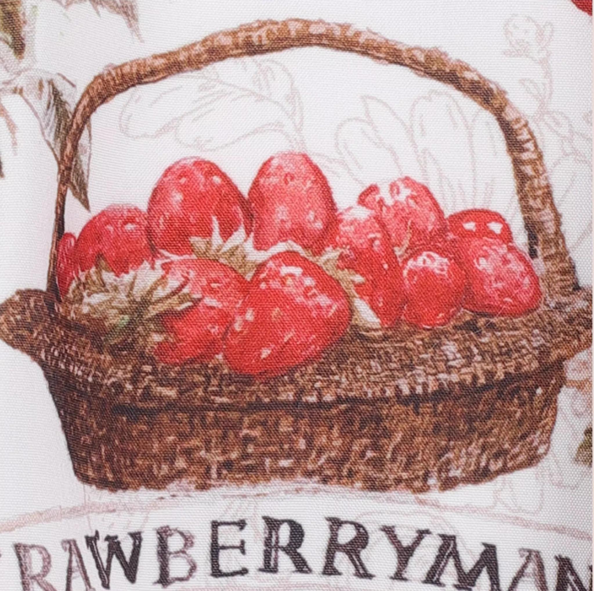 Strawberry Manor - Printed Sweet Lolita JSK Dress, Box Pleats 45025:832958