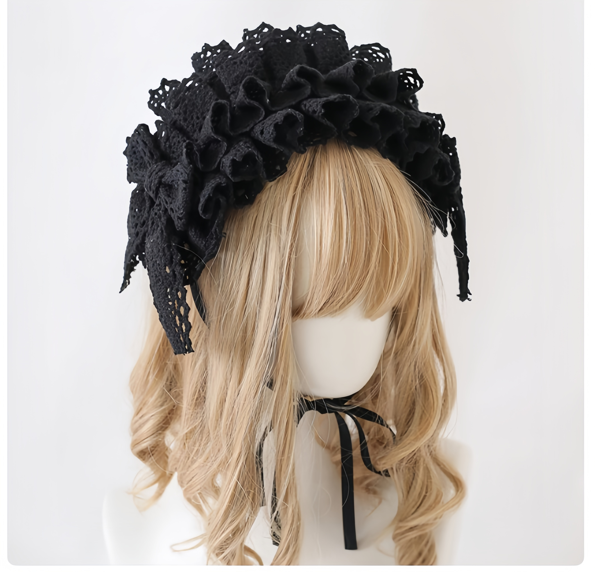 Xiaogui - Sweet Lolita Lace Headdress 13824:812139