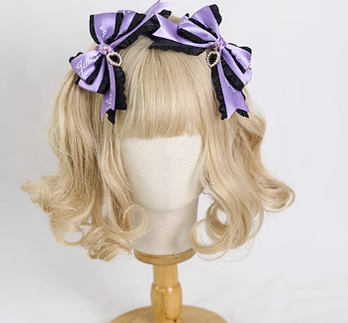 Xiaogui - Sweet Lolita Ribbon Bow Hair Clips