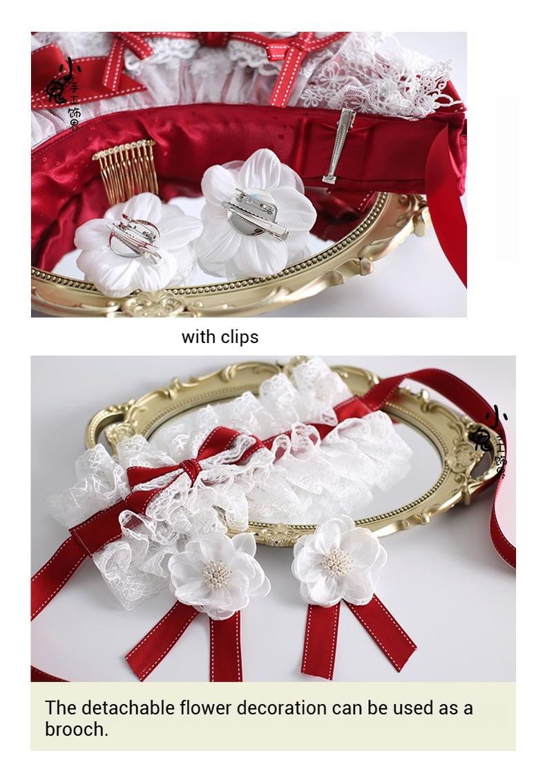 Xiaogui - Christmas Lolita Headband BNT and Top Hat