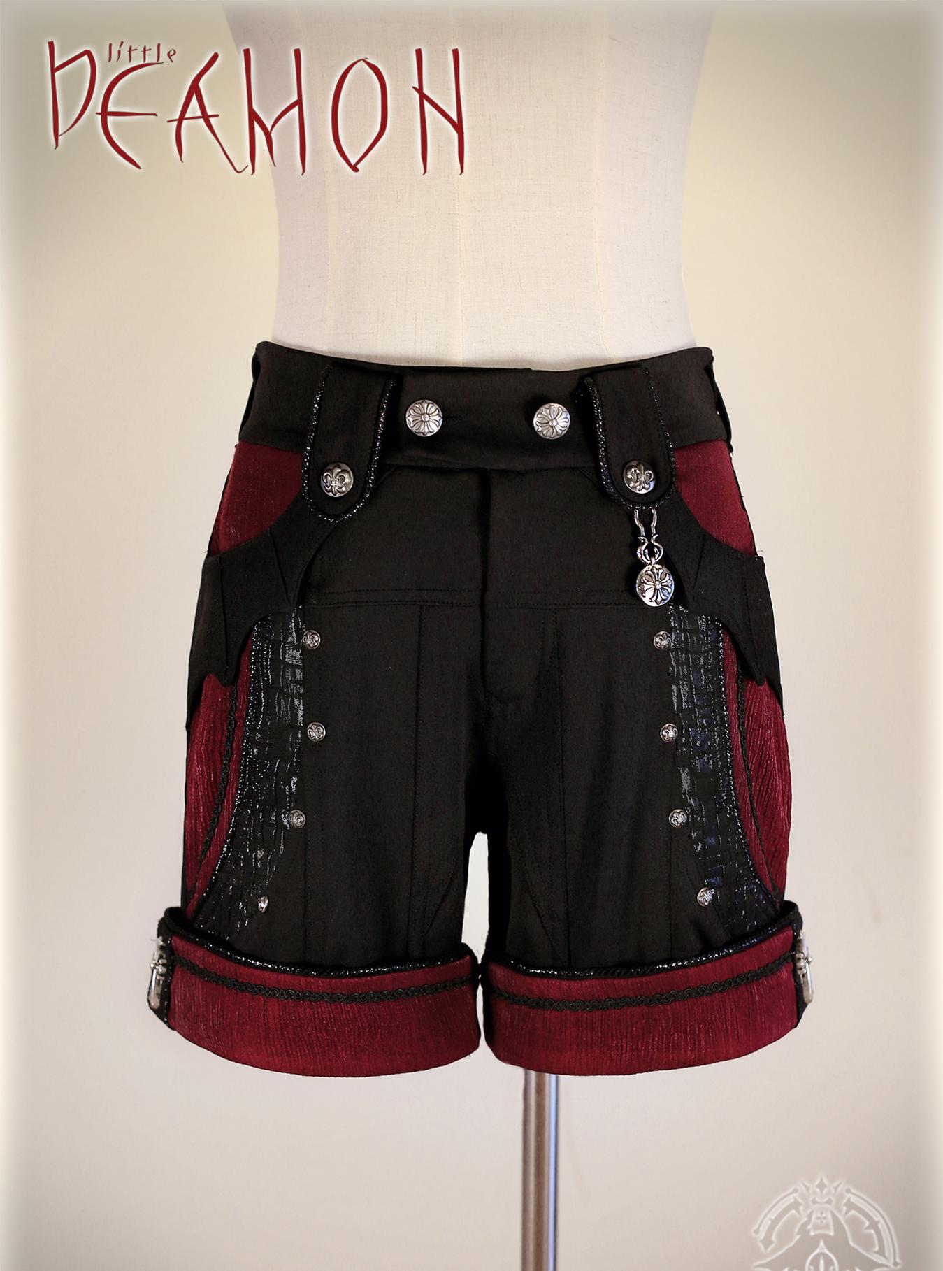 Arca et Ovis~Goth Lolita Shorts Prince Gay Men Ouji Shorts   