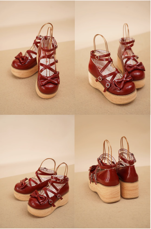(Buyforme)MODO~Sweet Lolita Round-Toe Platform Shoes 18340:254068