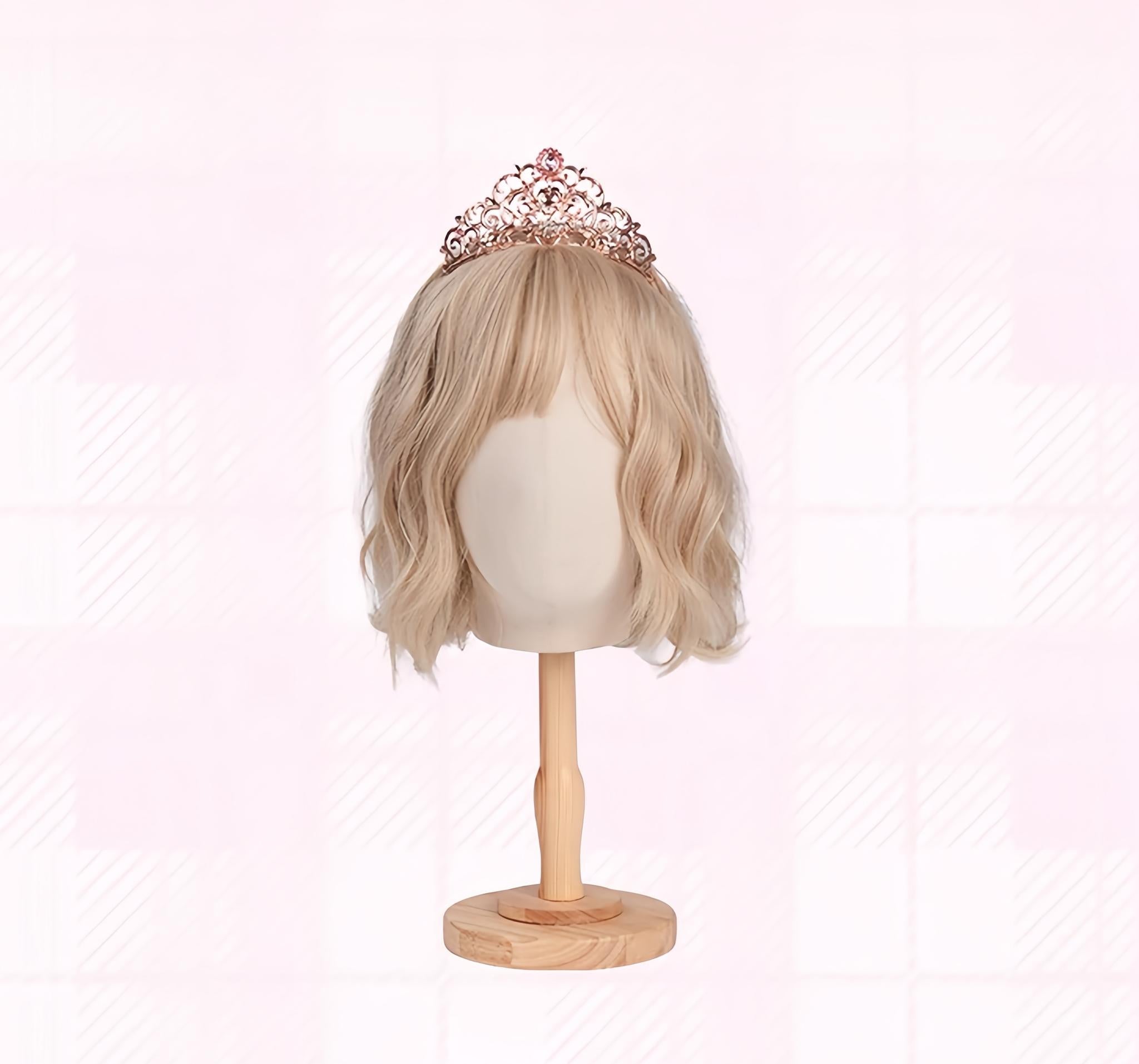 Silky Ballet - Cotton Sweet Lolita Blouse and Two-Size Crown Set (L M S XL XS) 45915:867759