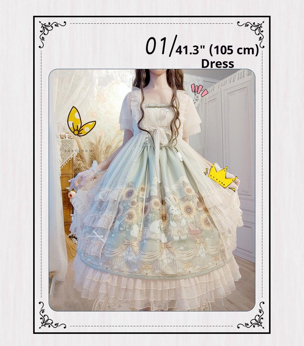 Puffy Lolita Hoop Petticoat, Adjustable Length & Volume