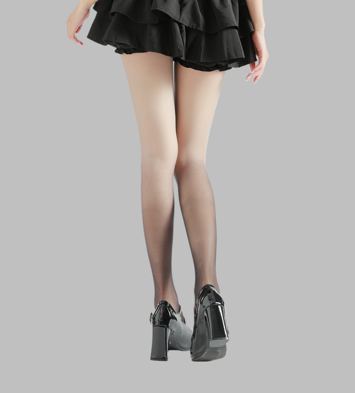 Printed Gothic Lolita Pantyhose, Gradient Color