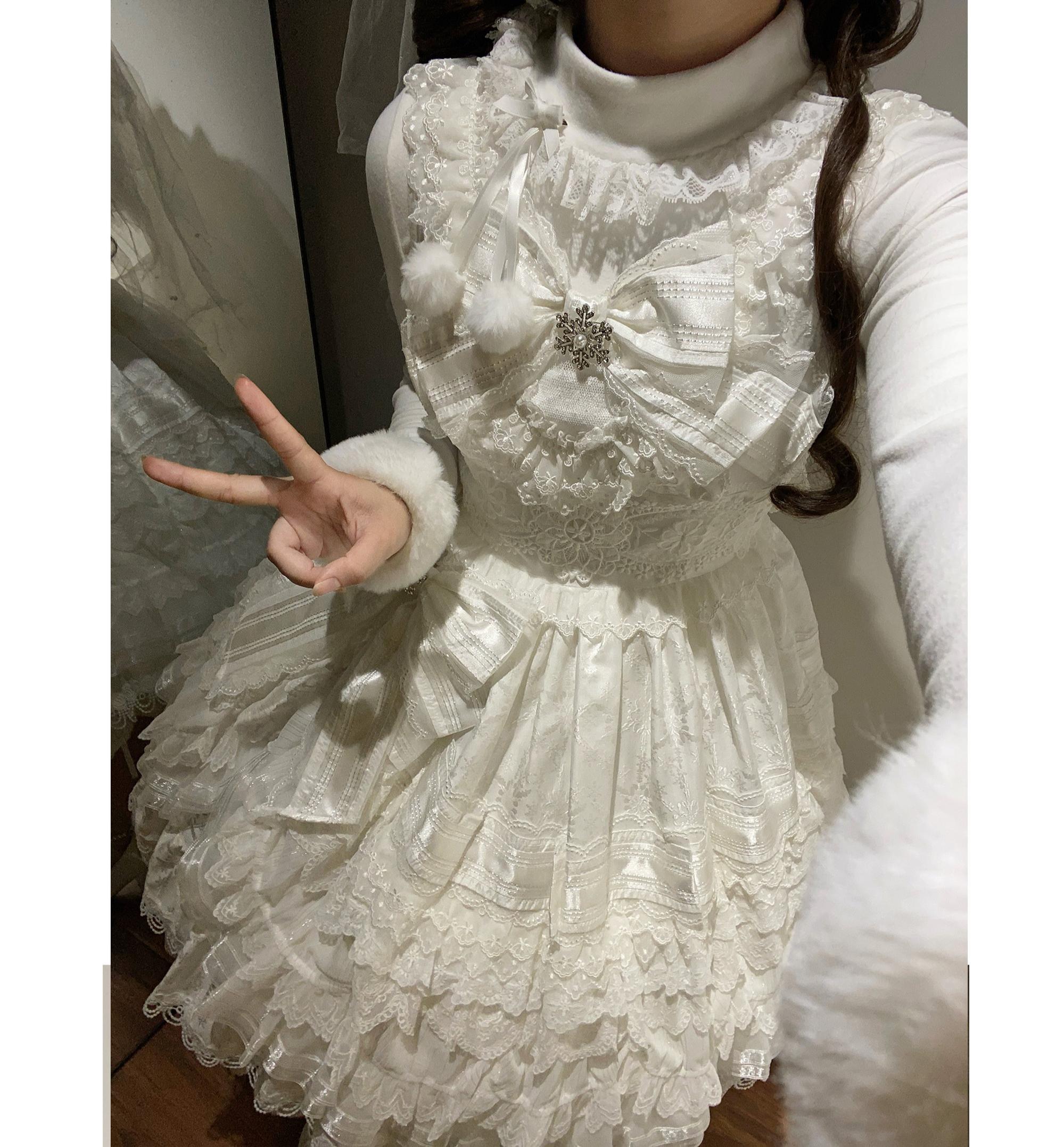 MeowMeow - Pom Pom - Kawaii Lolita Winter Innerwear, Fuzzy Cuffs 44046:793669