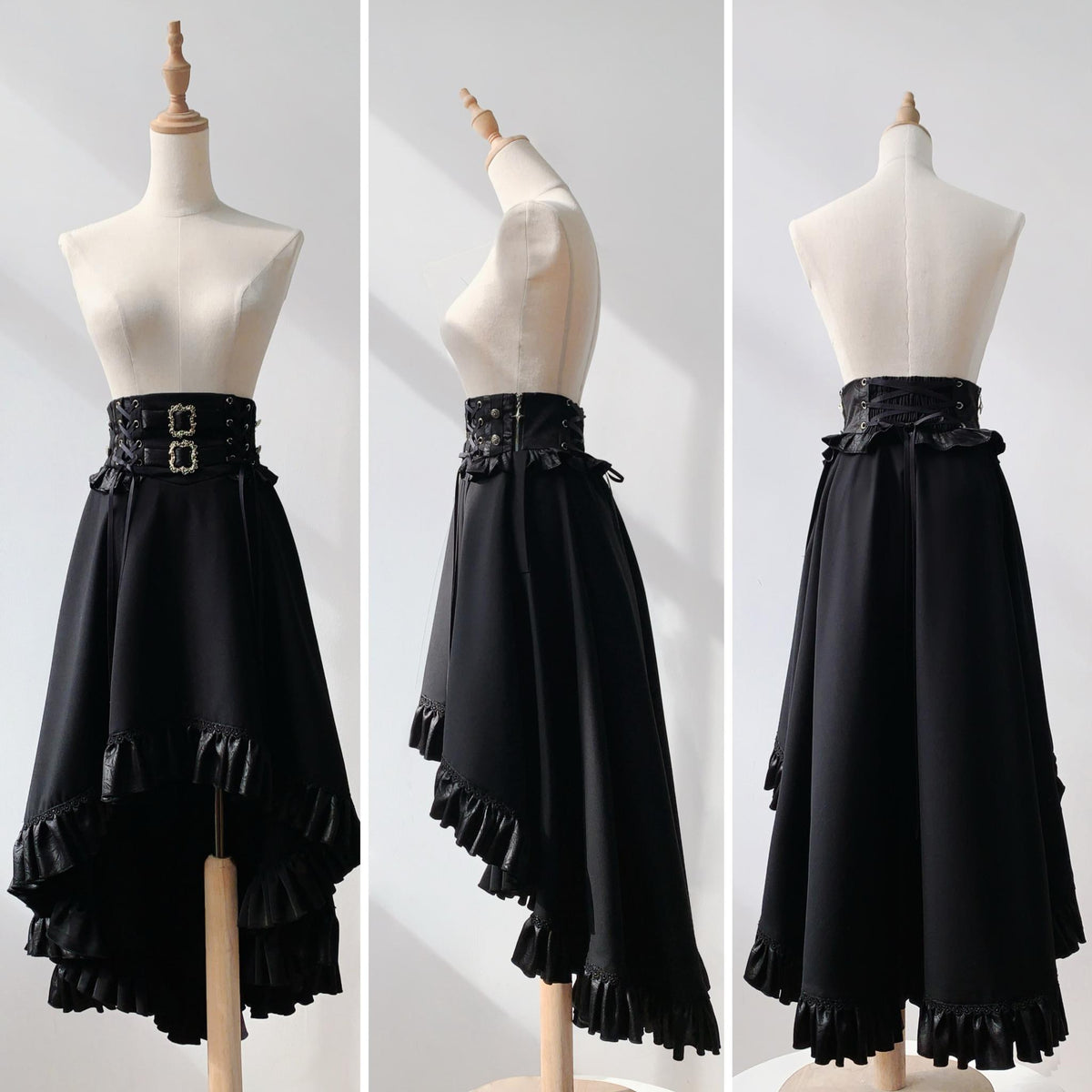 Night & Day Sonata - Ouji Lolita Princess Sleeve Shirt & Pants Suit 45026:833451
