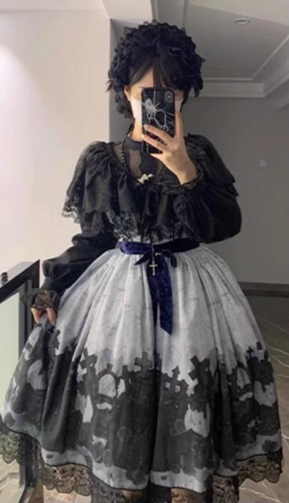 With PUJI~Love Poem~Classic Lolita Shawl 3-Color Versatile Spring Innerwear 34750:492306