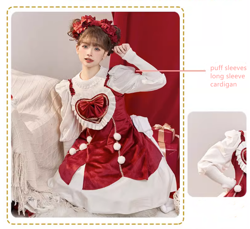 (Buyforme)Daydream Whisper~Plus Size Cute Sweet Making Wish Lolita JSK 21320:300718
