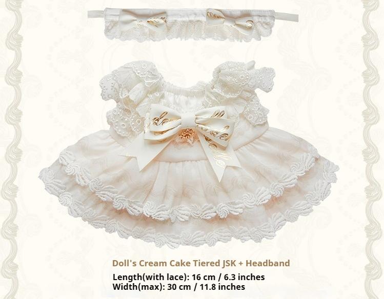 Mademoiselle Pearl~Pearl Doll Cabinet~Kawaii Lolita Plush Doll Bag with Outfit 42517:743394
