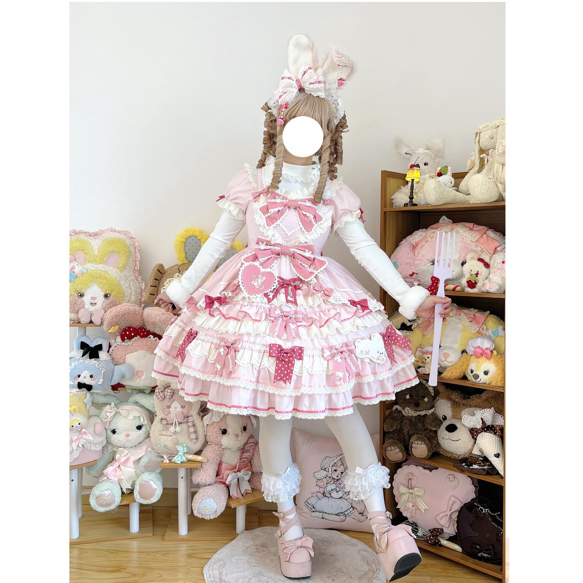 MeowMeow - Pom Pom - Kawaii Lolita Winter Innerwear, Fuzzy Cuffs 44046:793670
