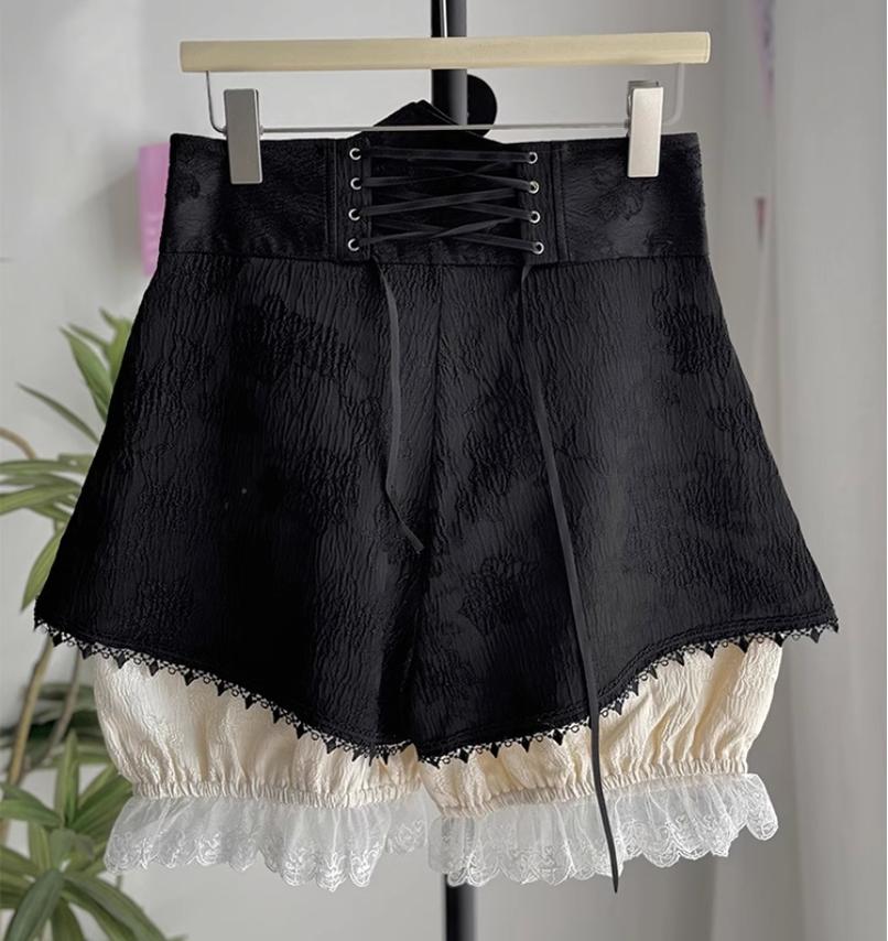 CastleToo - Crossbone - Ouji Lolita Shorts Suit Gothic Lolita Top and Blouse 41434:702506