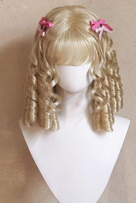 Lolita Roman Roll Wig, Shape-Resistant Fiber 44970:830365