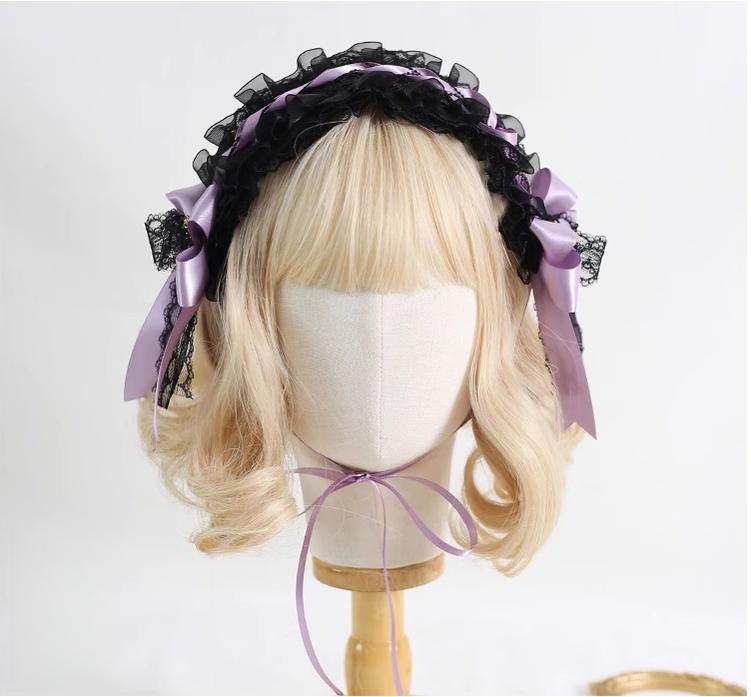 Xiaogui - Halloween Gothic Lolita Hairband, Detachable Devil Wings 44225:798844