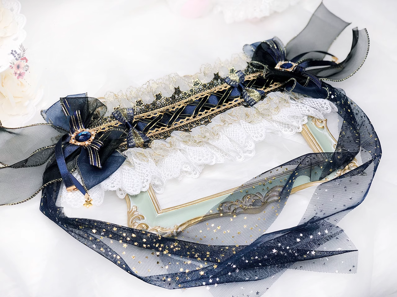 Qianye - Elegant Lolita Headband Gorgeous Lolita Headdress