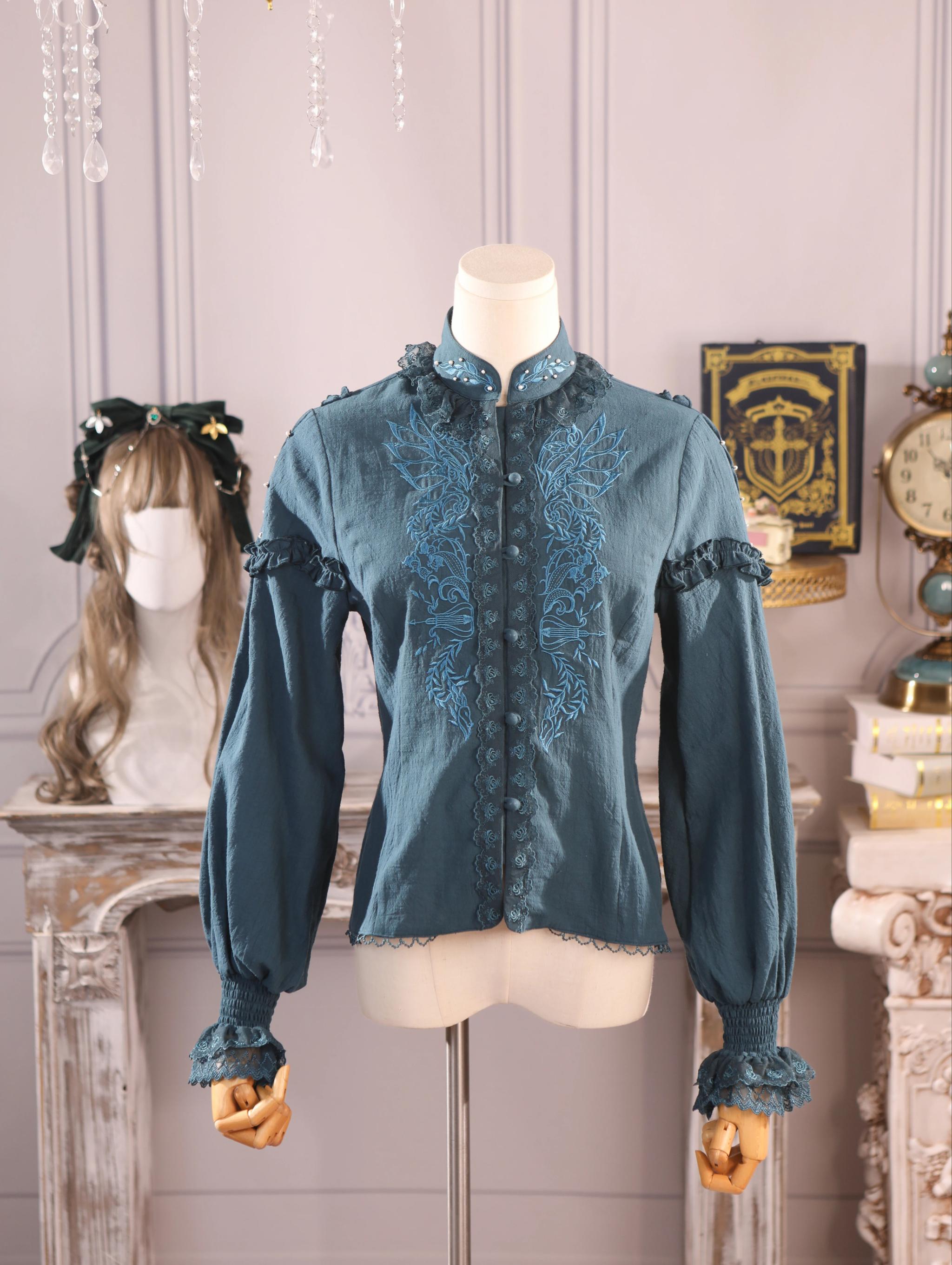 Twin Trees' Celestial Glow - Classic Lolita Bust-Supporting JSK, Plus Size (2XL 3XL L M S XL) 44508:810805