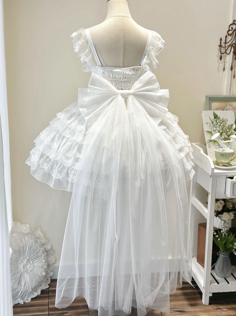 Phoenix Rise - Sweet Lolita Wedding JSK, Bullet Dress Inspired