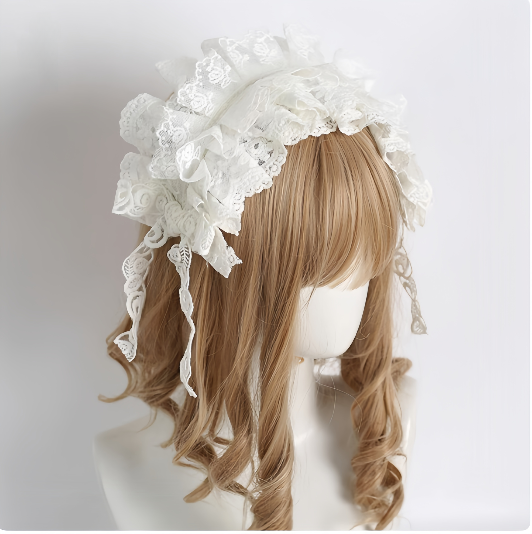 Xiaogui - Sweet Lolita Lace Headdress 13824:812137