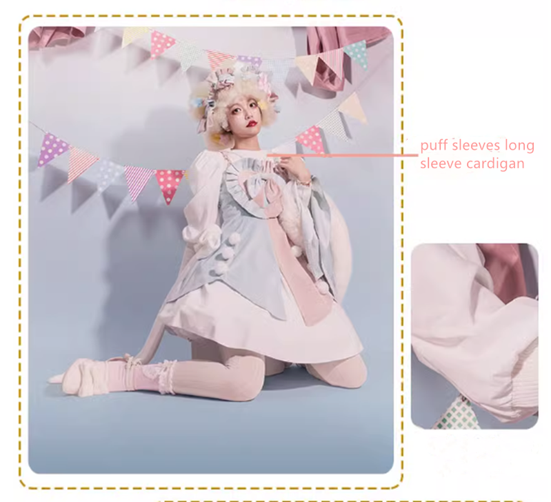 (Buyforme)Daydream Whisper~Plus Size Cute Sweet Making Wish Lolita JSK 21320:300712
