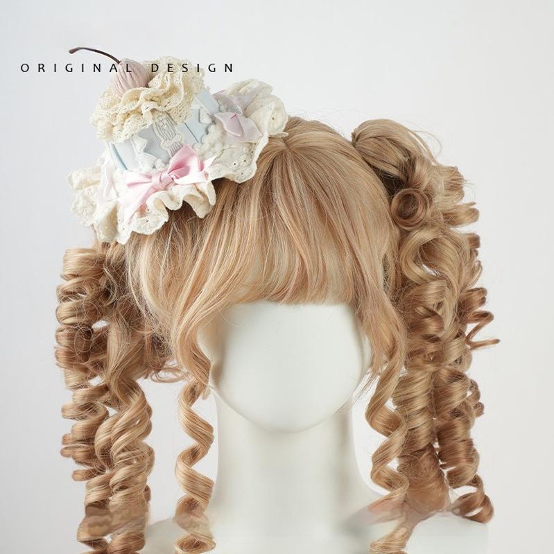 The Accessories' Story - Cupcake-Inspired Sweet Lolita Headdress Mini Top Hat