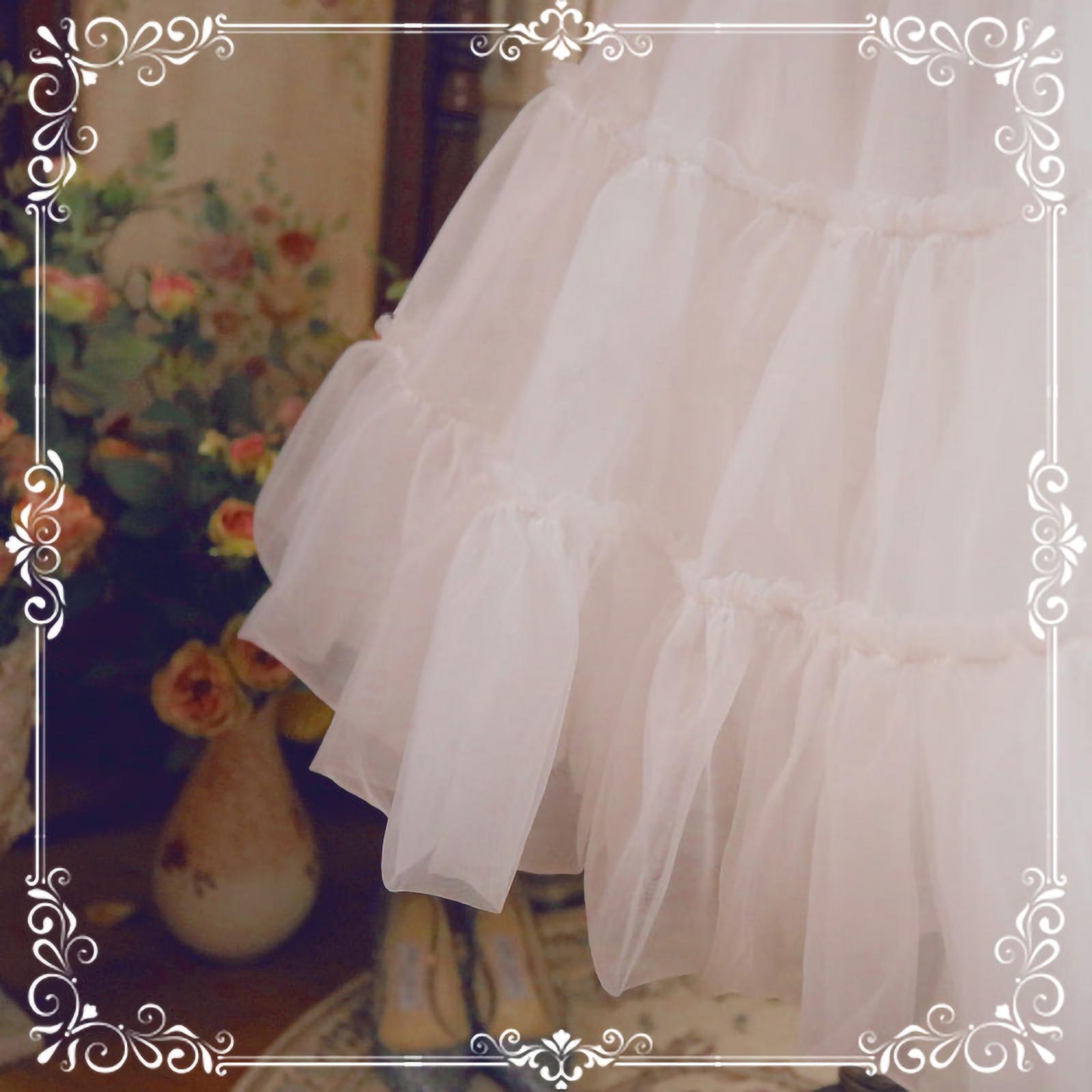 Aurora&Ariel - A Line Daily Wear Petticoat | 23.6" (60 cm), Cotton Lining