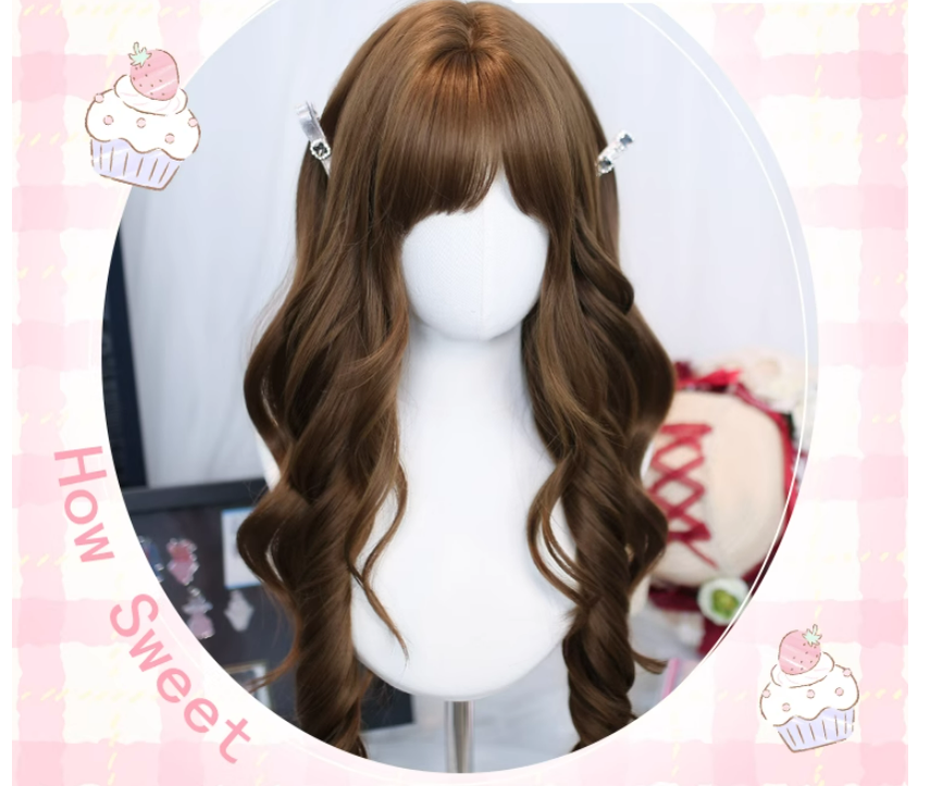 Dalao Home - Dream Threads - Daily Lolita Long Curly Wig 44228:800354