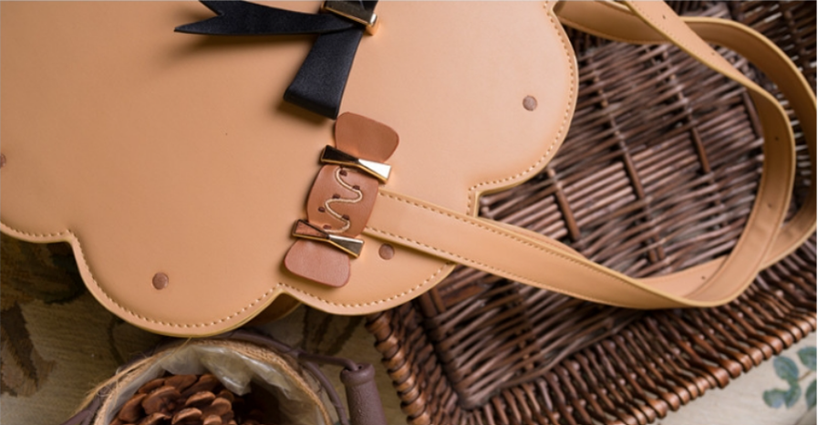 Milk Tea Bear - Toffee Cookie - Kawaii Shoulder Bag Lolita Cute Handbag JK Uniform Bag