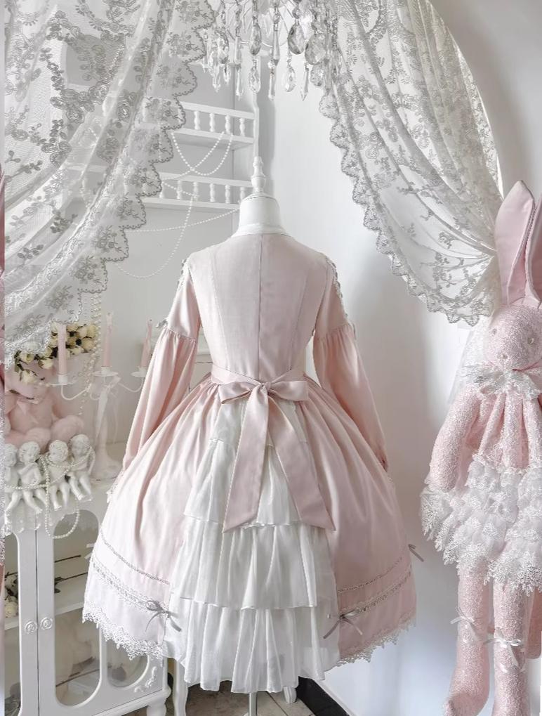 Ningyo Night - Old School Lolita OP Dress, Peter Pan Collar Cape 44635:816678