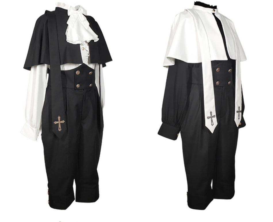 CastleToo~Holy Academy~Gothic Lolita Prince Skirt Set 4790:725567