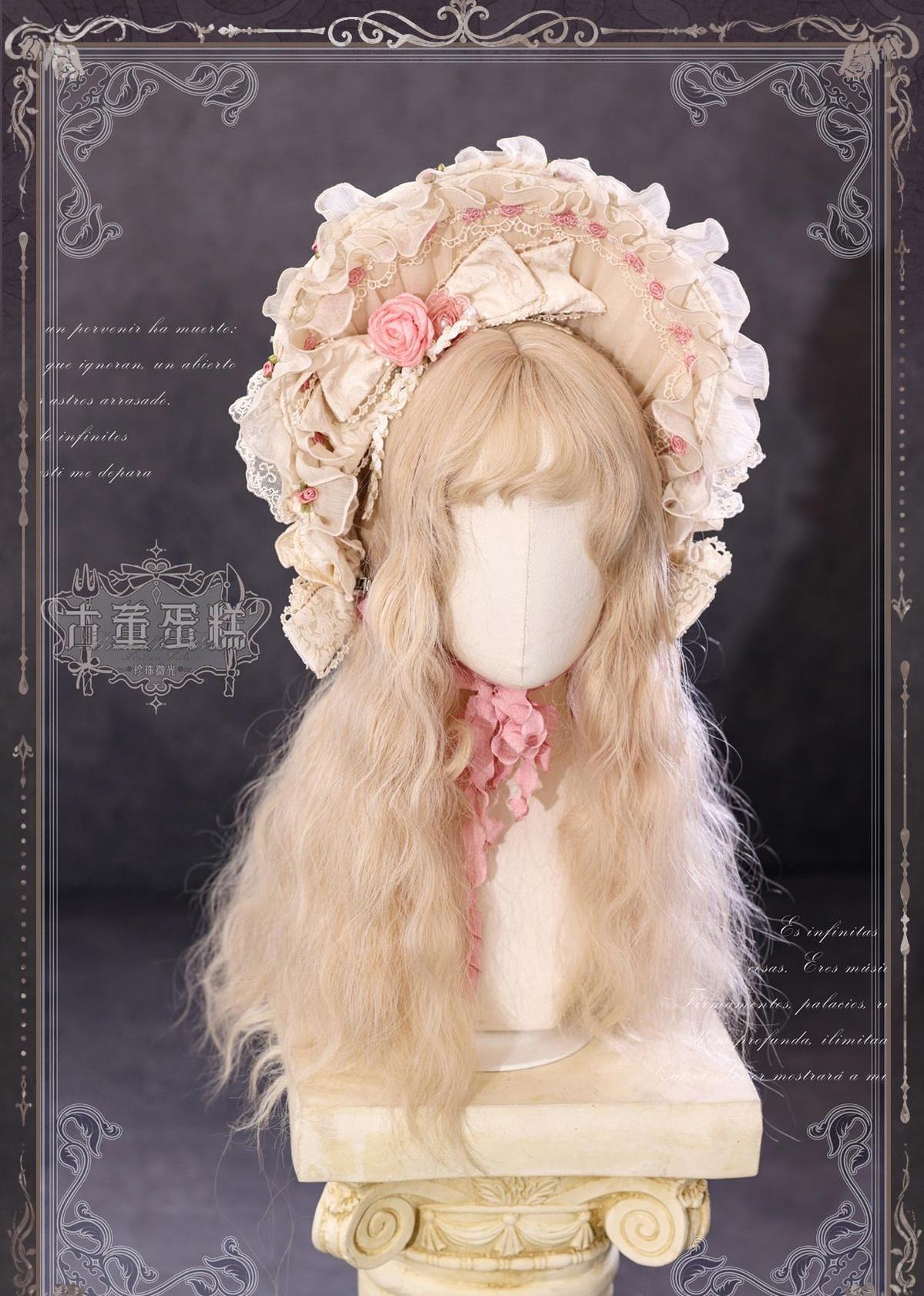Bramble Rose - Antique Cake - Vintage Lolita OP Princess Dress Gorgeous Lolita Outfit 41536:701716