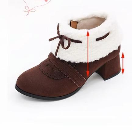 Spring Day Lolita - Sweet Lolita Women's Ankle Boots Multicolors