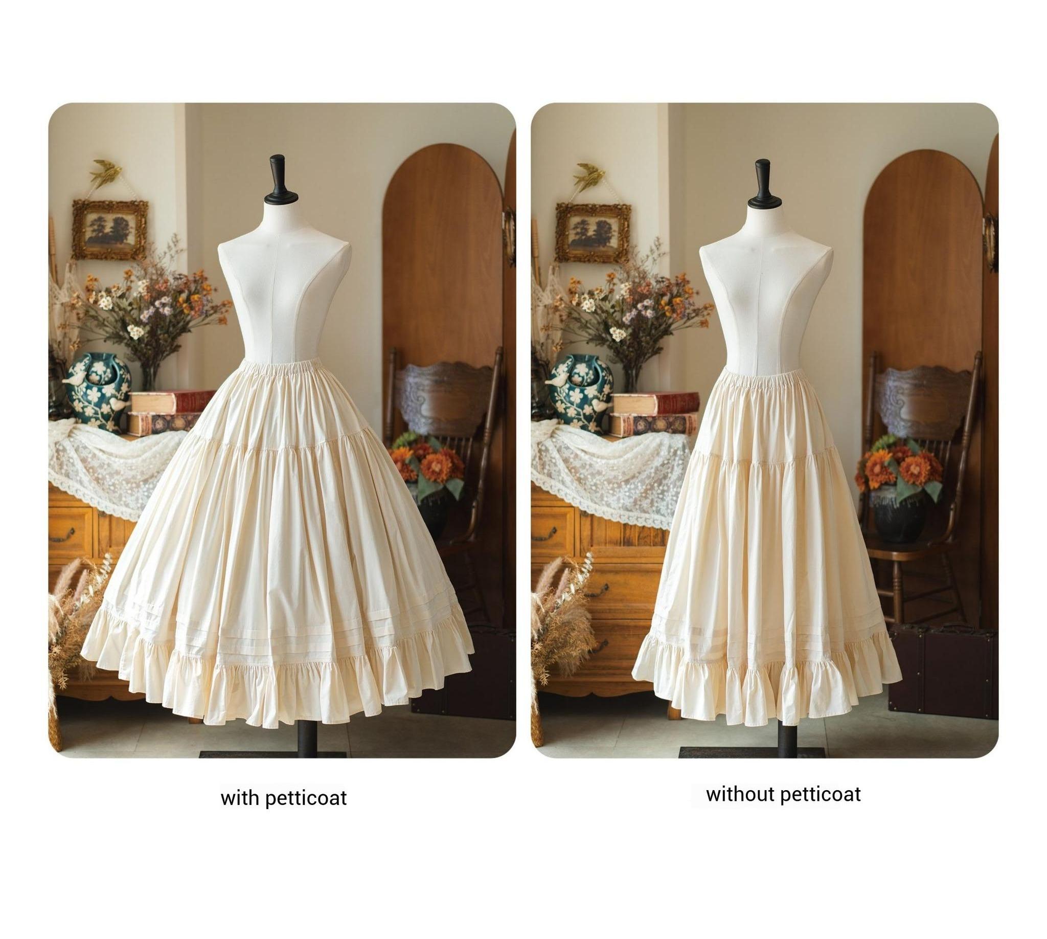 Forest Wardrobe~Forest Picnic~Classic Lolita OP Dress with Off-Shoulder and Lifting Hem 42756:752282
